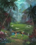 Mickey Mouse Fine Art Mickey Mouse Fine Art 17th Tee in Paradise
